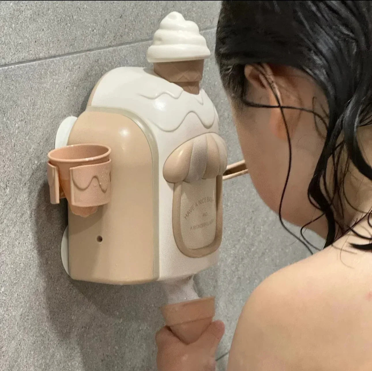 Máquina de helado para bañera espuma